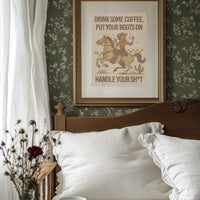 Morning Ride With Caffeine Courage