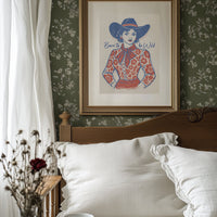 Prairie Queen Wears Coral Blooms