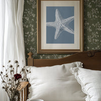 Coastal Memory On Slate Blue
