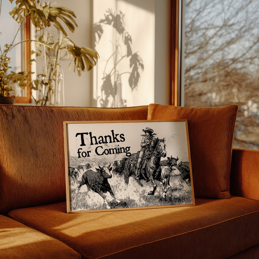 Cattle Drive's Bold Welcome