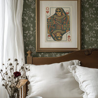 Modern Queen Sips Vintage Red