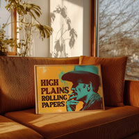 Smoke Rings In Turquoise Light