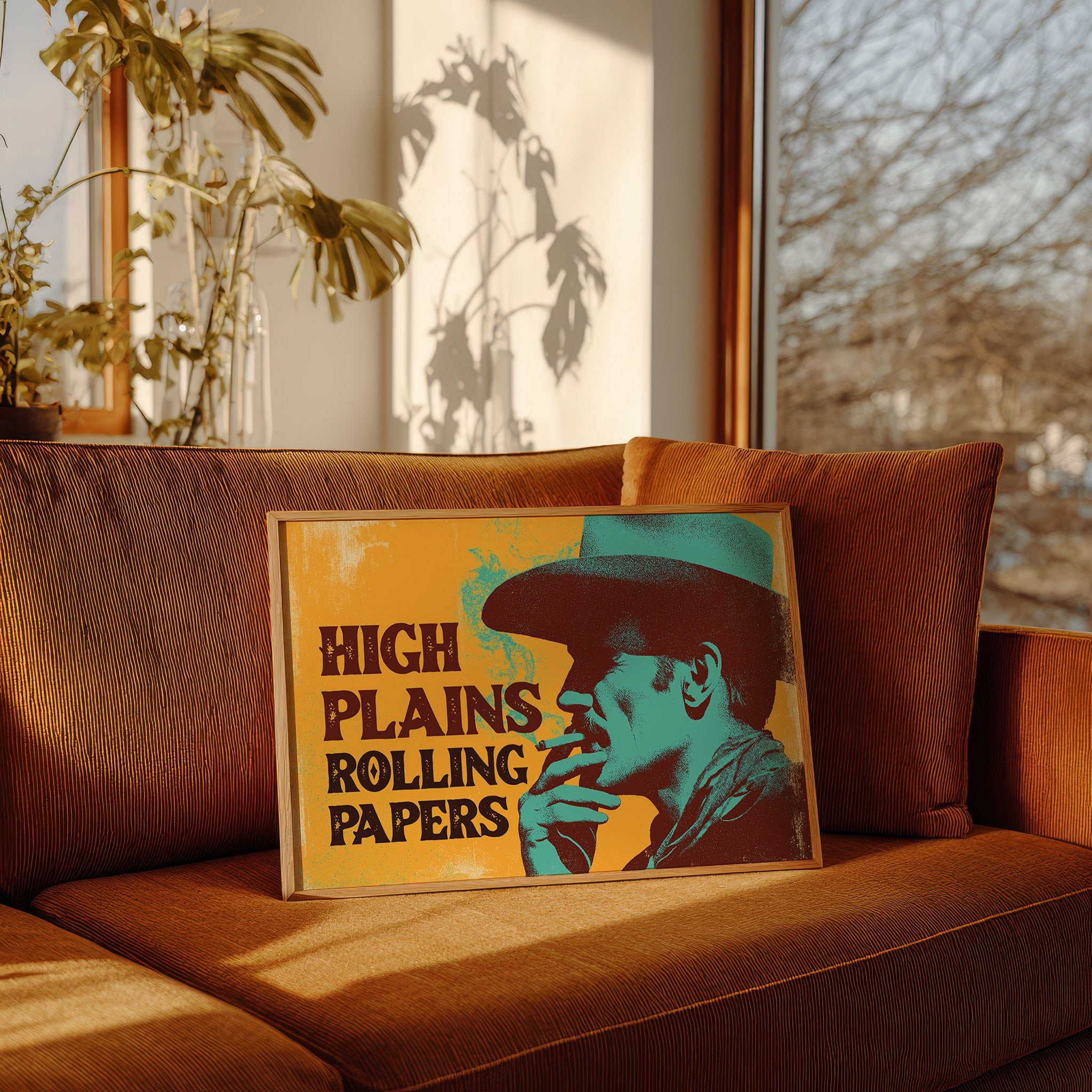 Smoke Rings In Turquoise Light