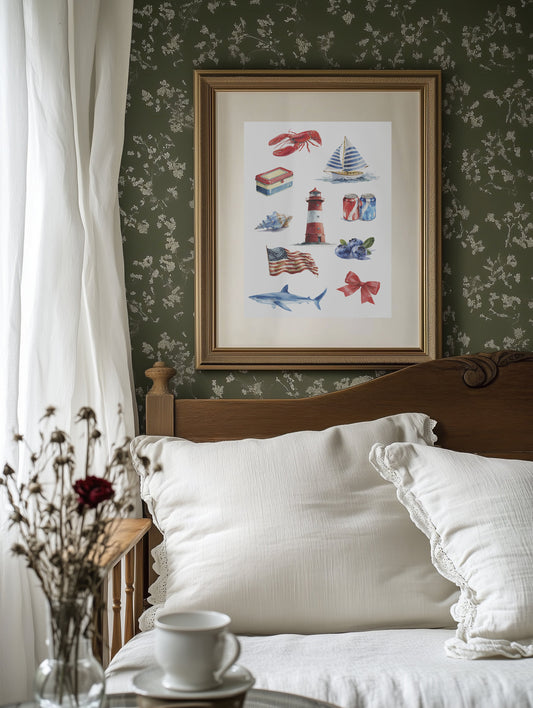 Coastal Treasures Of American Summer