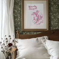 Pink Dust On Frontier Trails