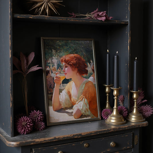 Afternoon Light Paints Belle époque