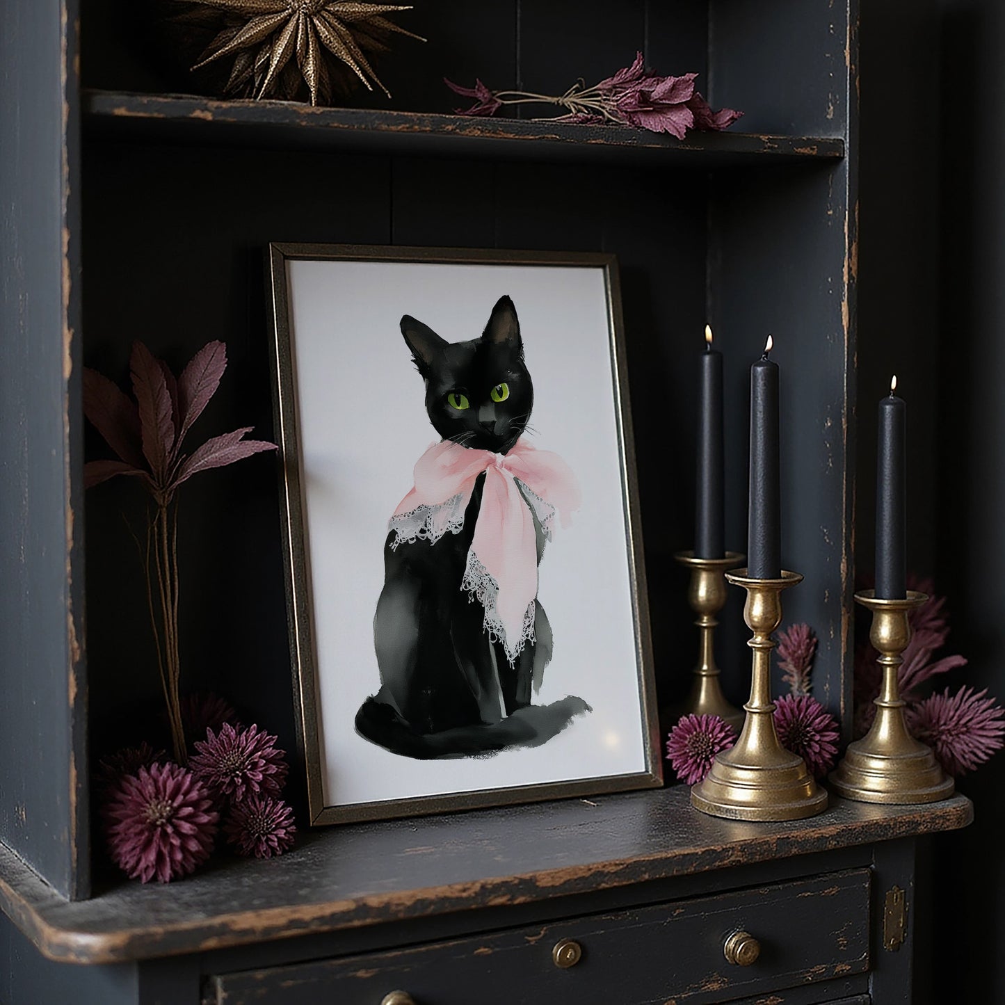 Emerald Eyes Wear Pink Lace