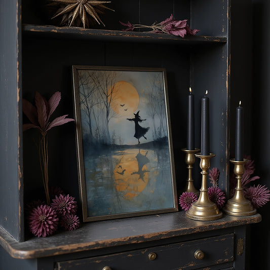 Moonlit Dance Across Still Waters