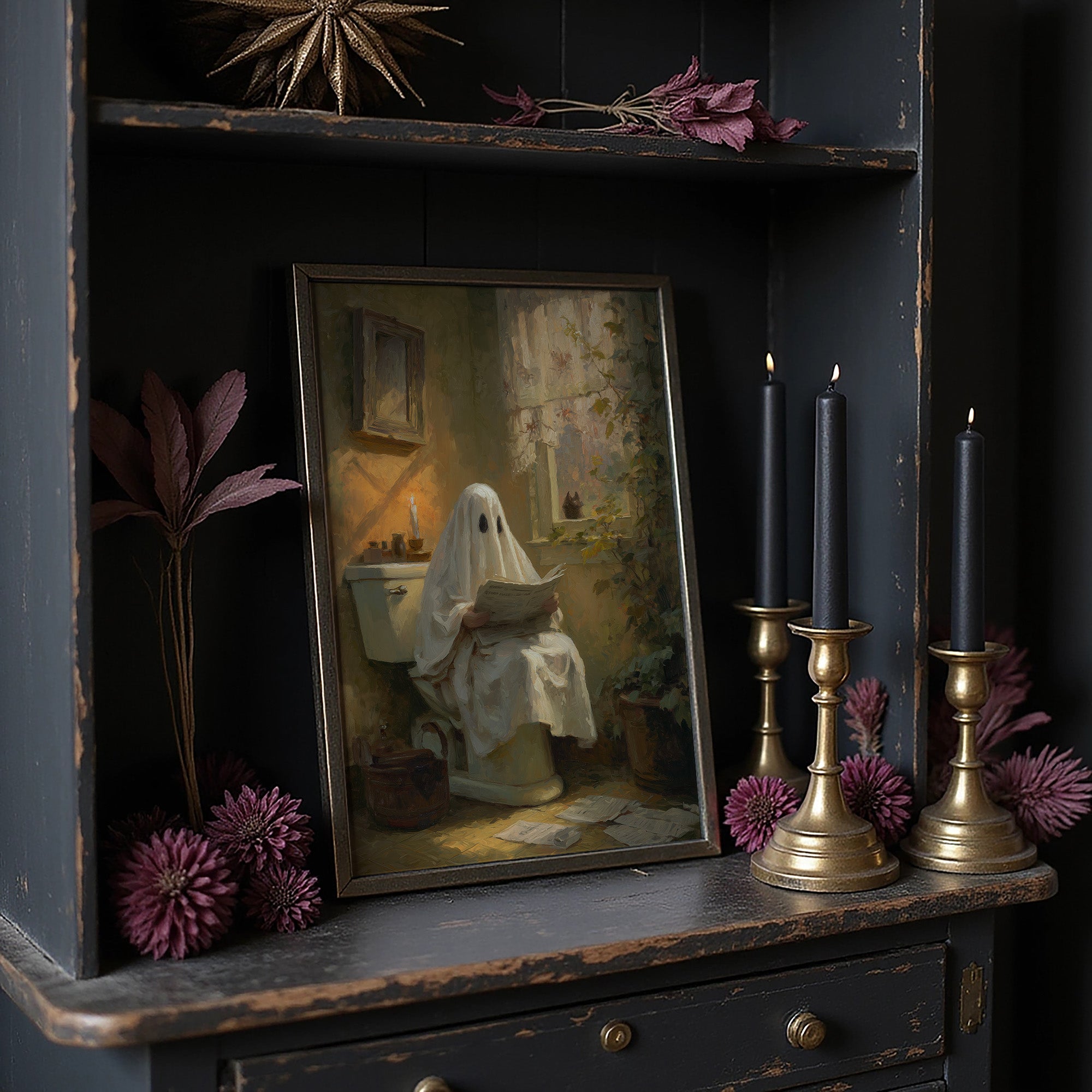 Midnight Pages In Autumn Light