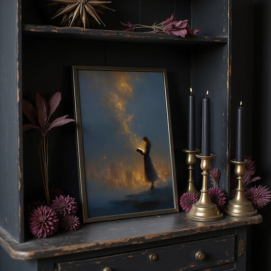 Words Ignite Golden Galaxies