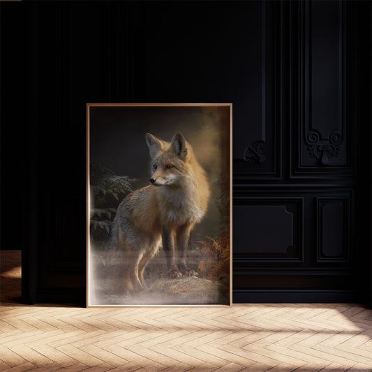 Amber Sentinel In Twilight Forest