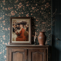 Scarlet Toast Among Society Figures