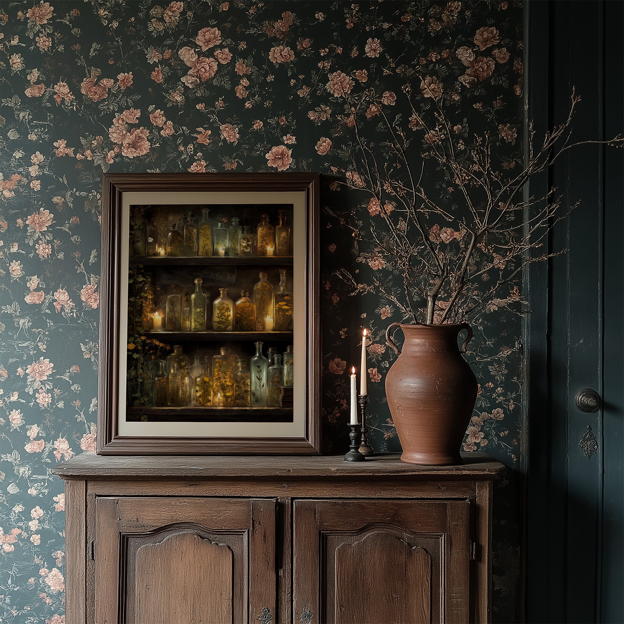 Bottled Flora By Candlelight