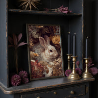 Autumn Blooms Hide Gentle Watcher