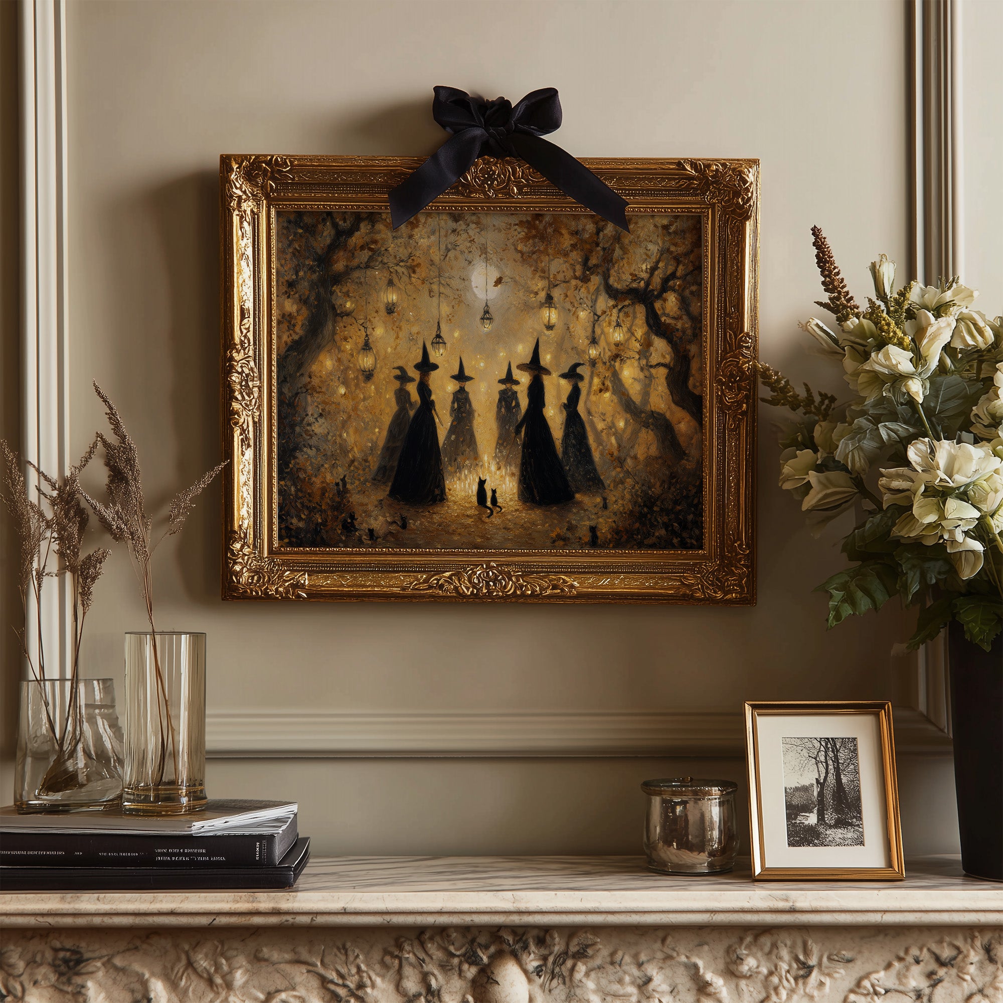 Autumn Coven Gathers At Twilight
