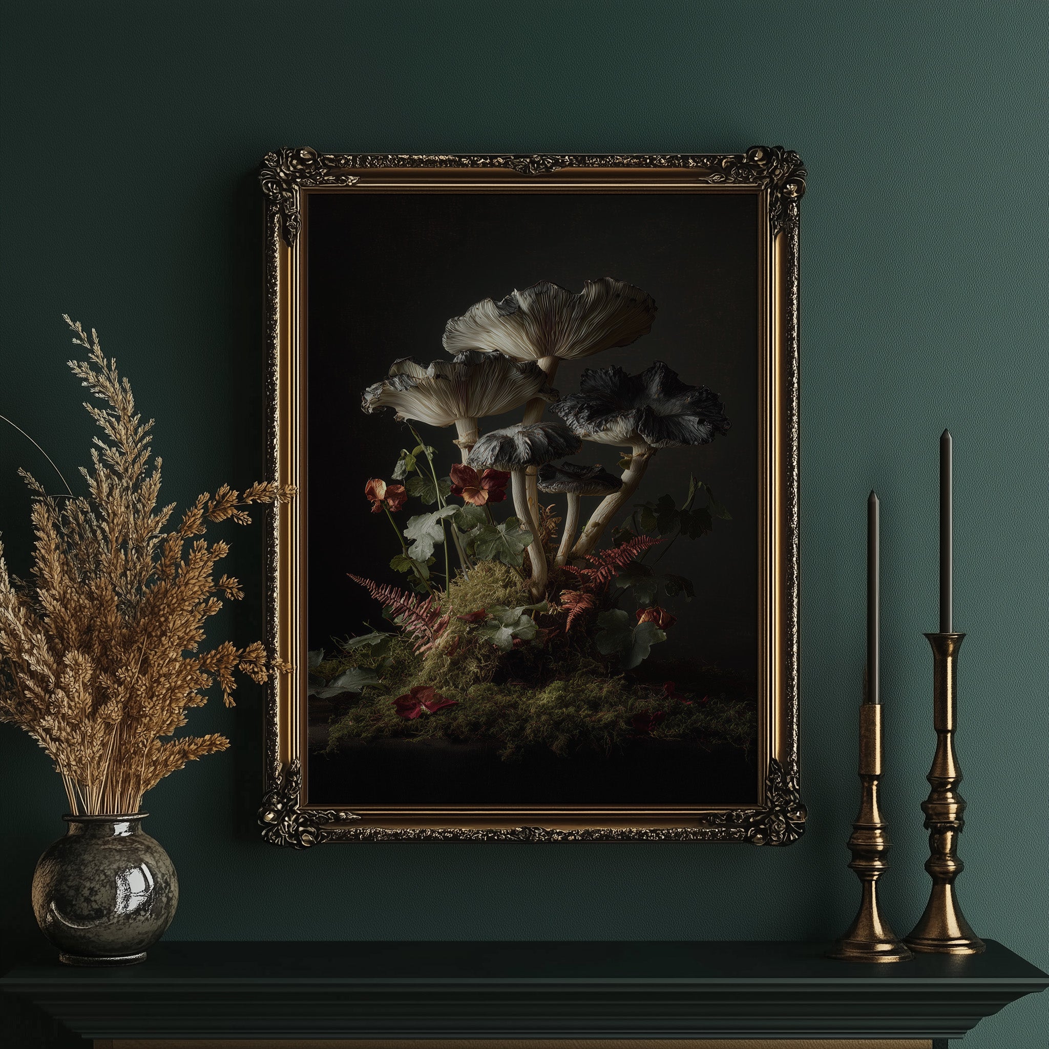 Midnight Forest Blooms Untold
