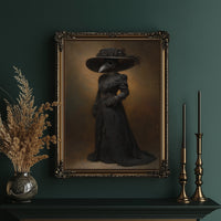 Plague Doctor's Victorian Silhouette