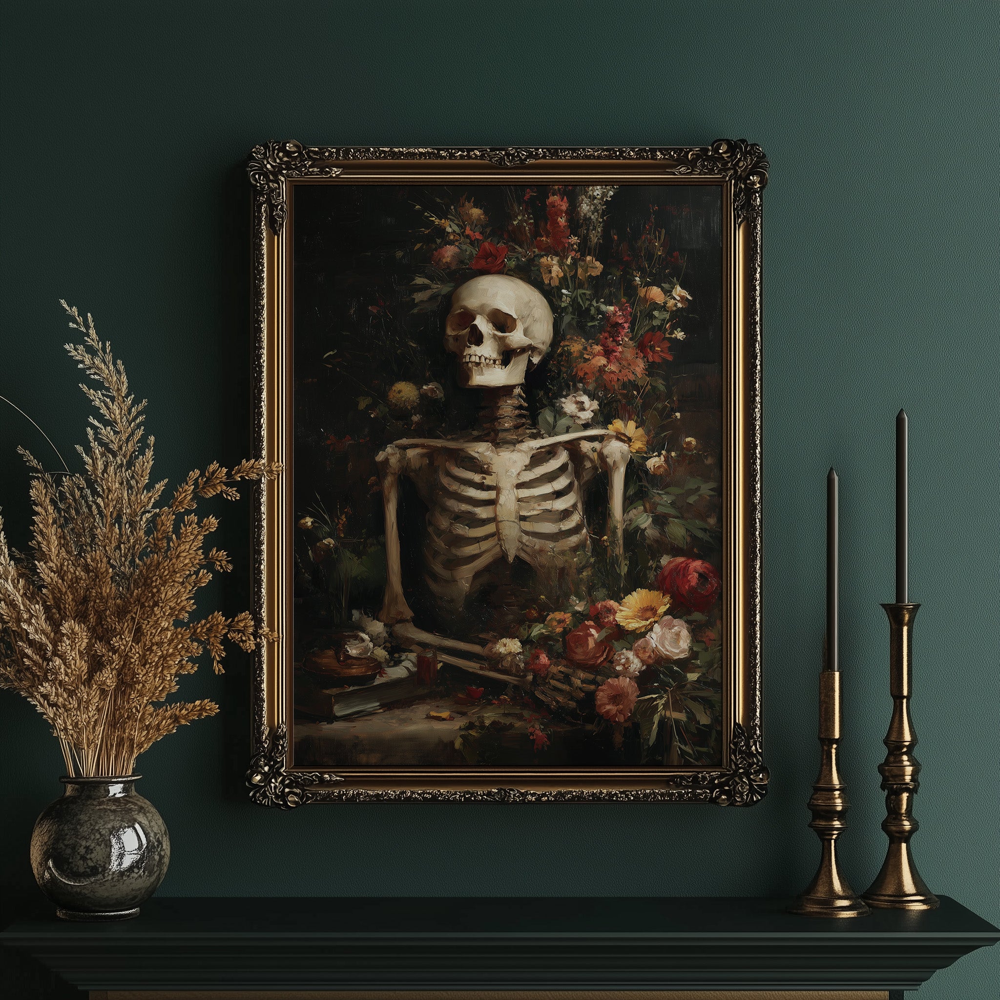 Blooms Against Mortality's Frame