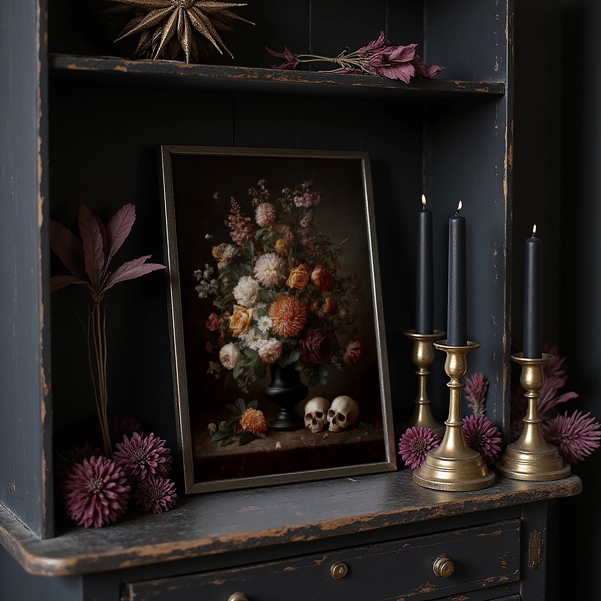 Blossoms Dance With Mortality's Song