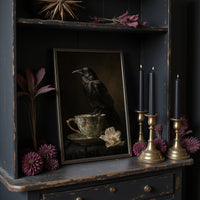 Raven's Teacup In Fading Light