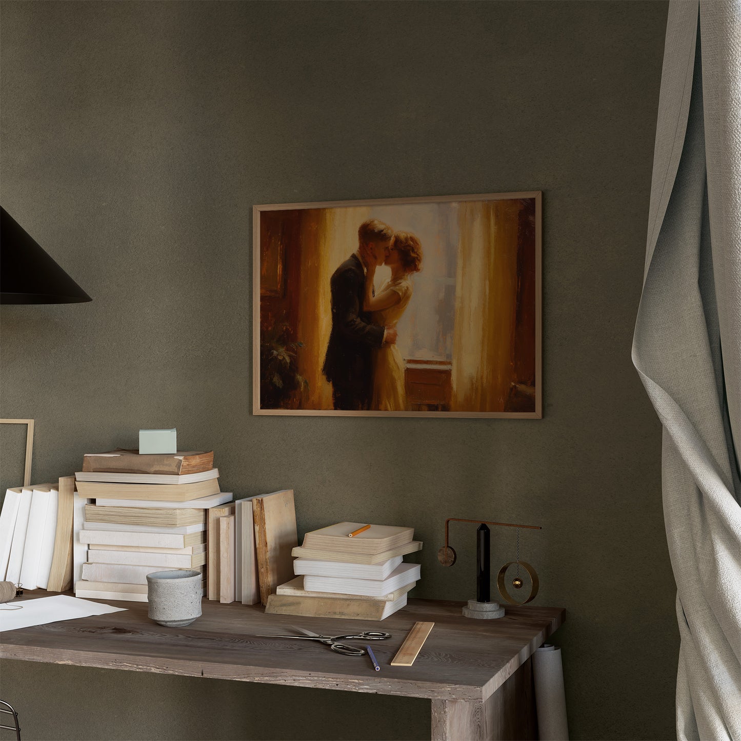 Golden Hour Promises Between Pages