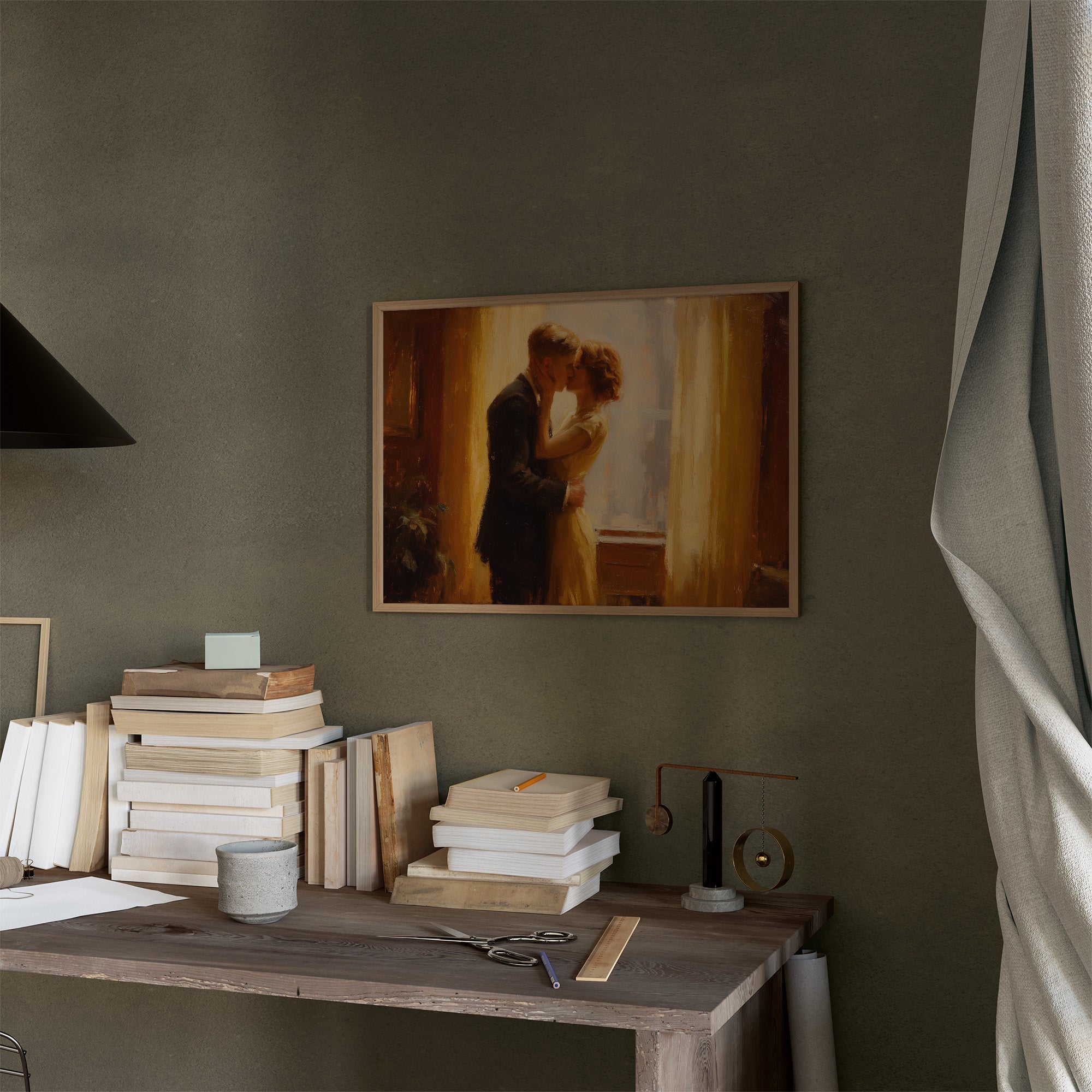 Golden Hour Promises Between Pages