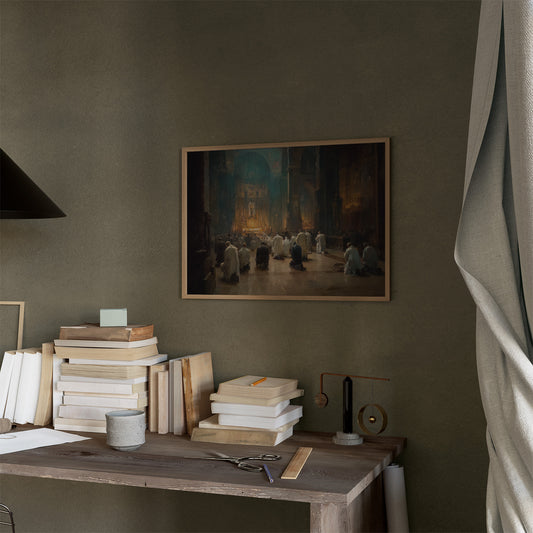 Sacred Light Among Ancient Pages