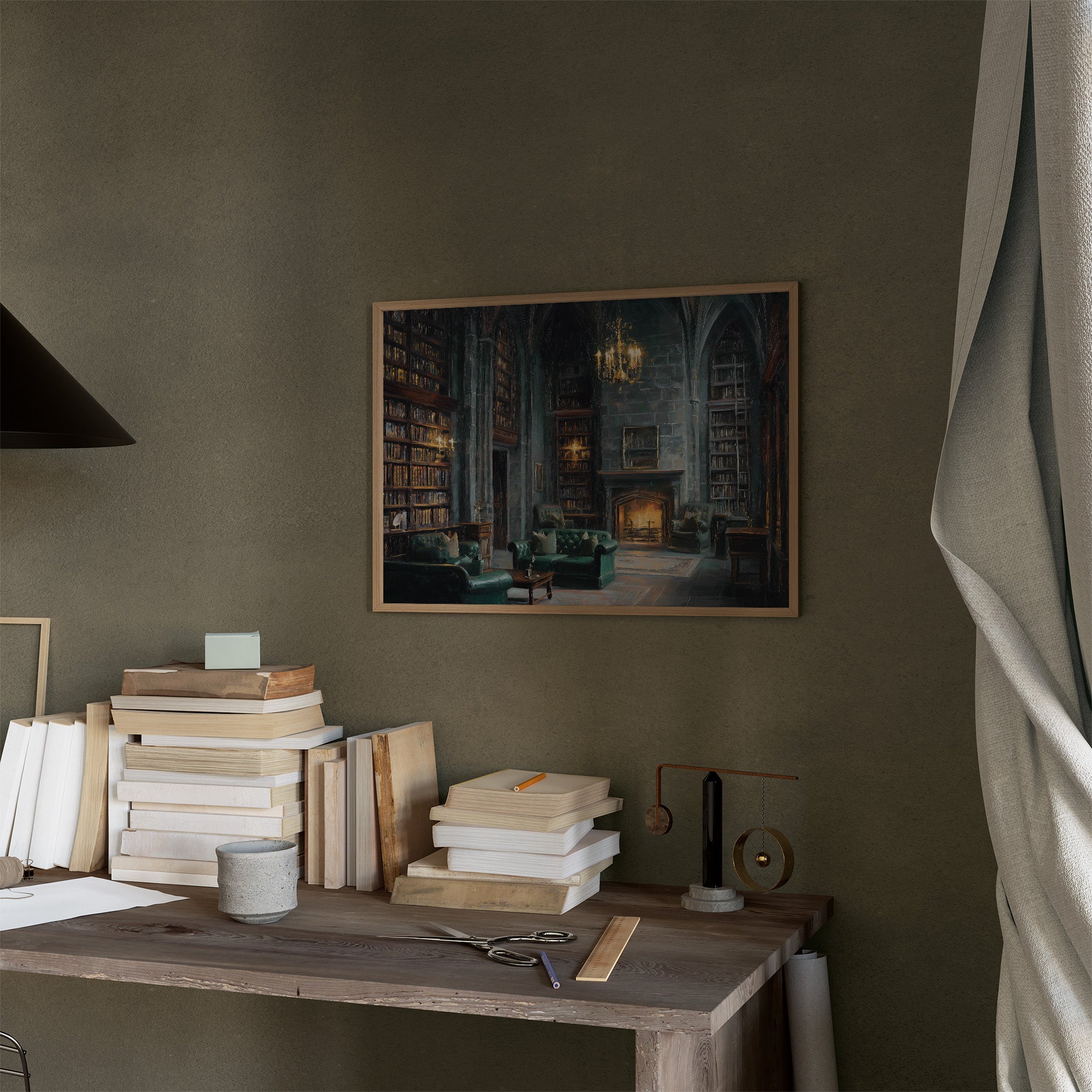 Fireside Scholars Await Evening Tales