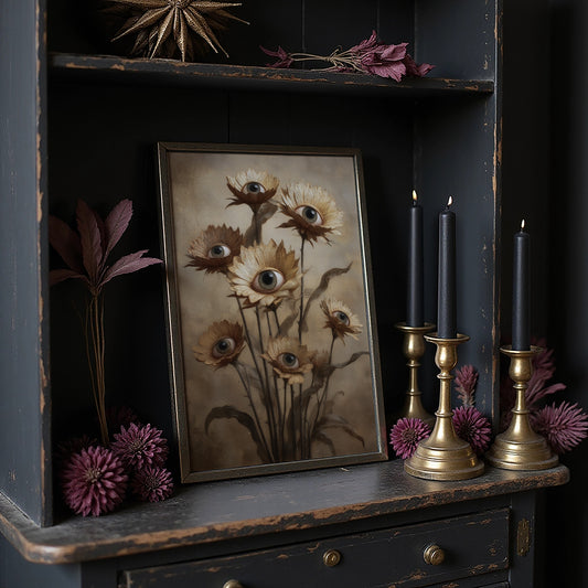 Watching Blooms Beneath Autumn Light