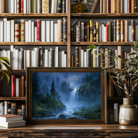 Cascading Secrets Of Midnight Forest