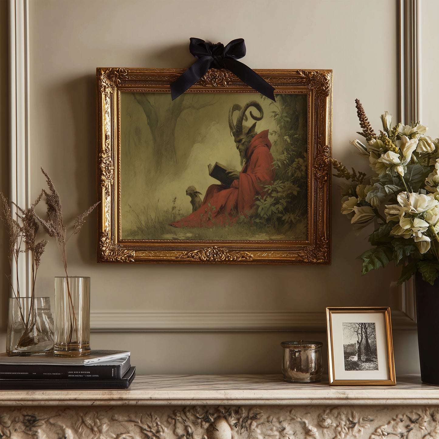 Ancient Lore Between Library Shelves