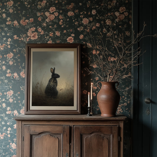 Hare Between Worlds Awaits Dawn