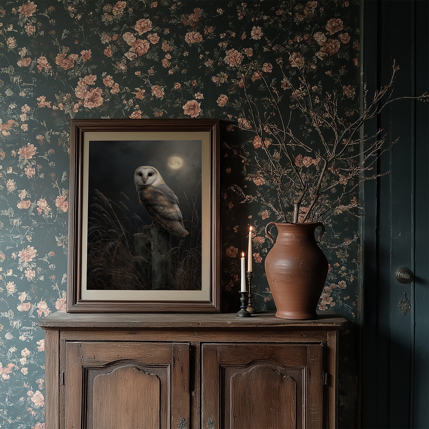 Silent Hunter Under Lunar Glow