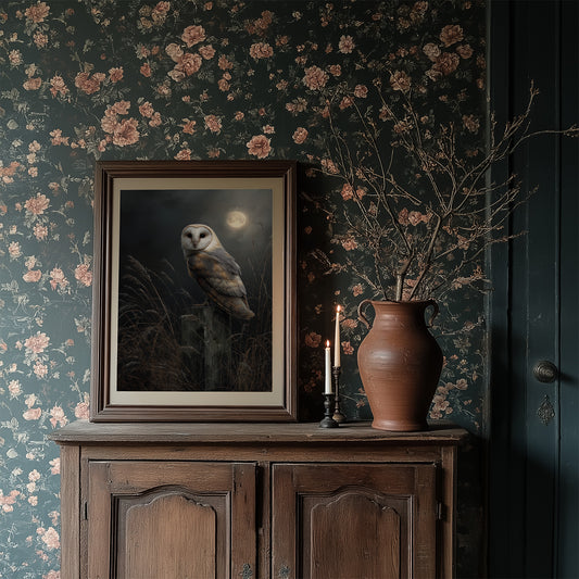 Silent Hunter Under Lunar Glow