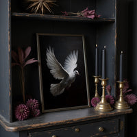 Flight Against Midnight's Canvas