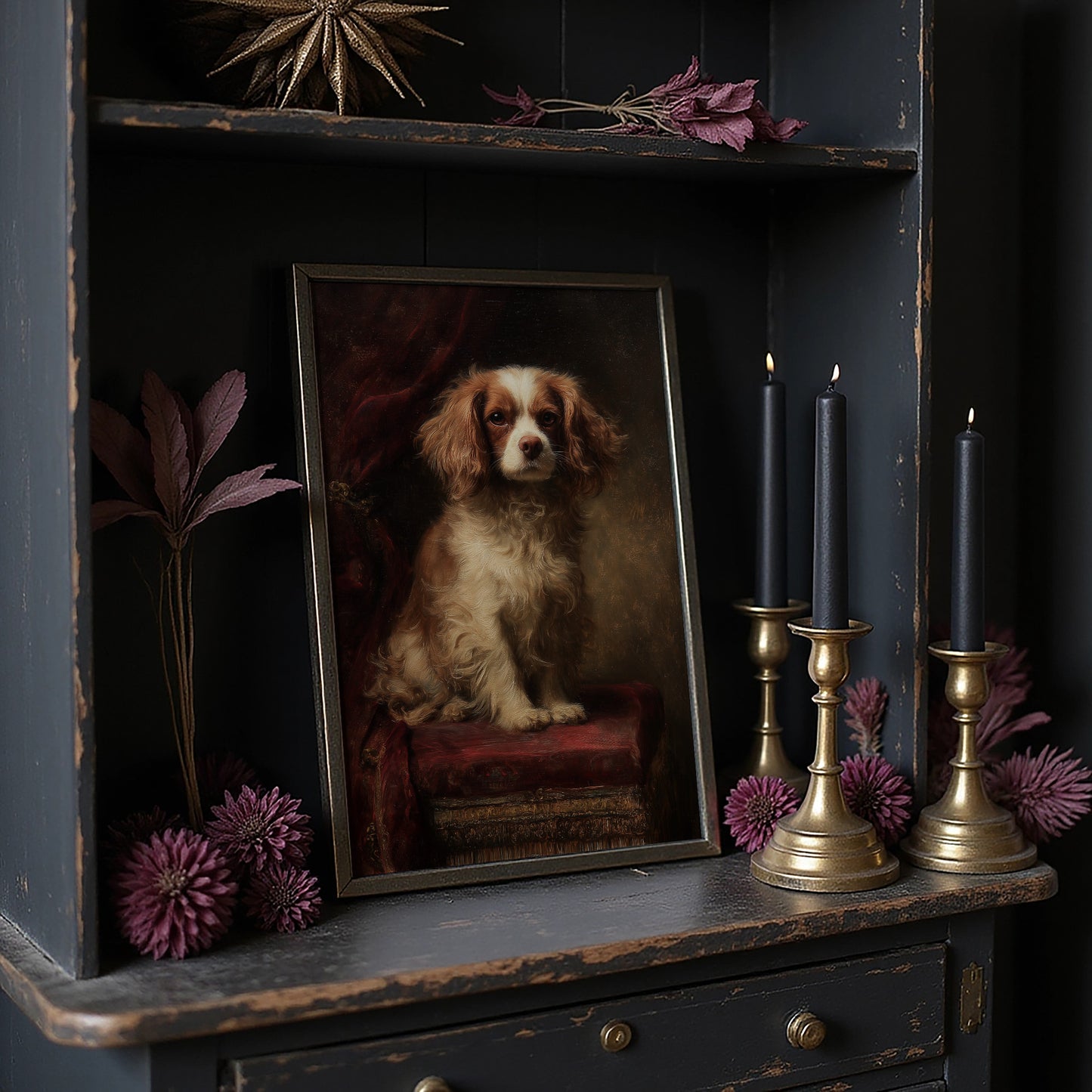 Noble Companion In Velvet Light