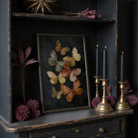 Copper Wings Against Midnight Sky