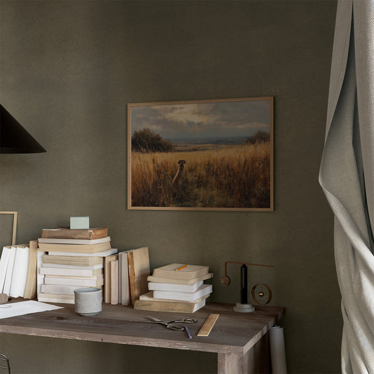 Faithful Friend Awaits The Horizon