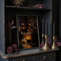 Candlelit Chapters Between Copper Walls