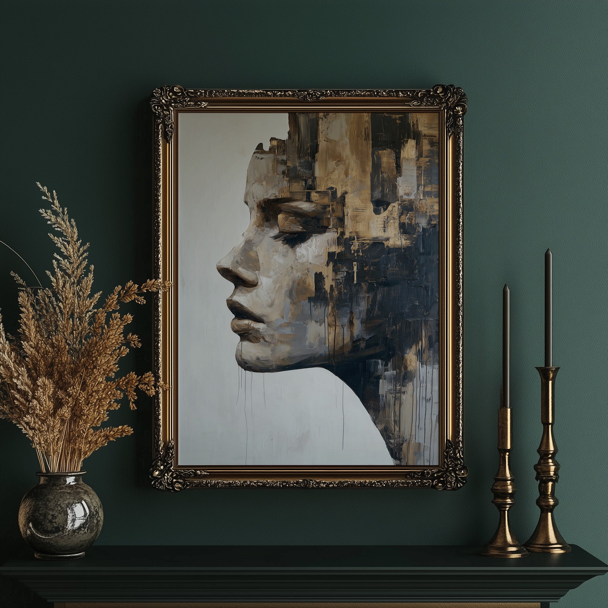 Memory Fades Into Brushstrokes