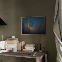 Crescent Forest Bathes In Starlight