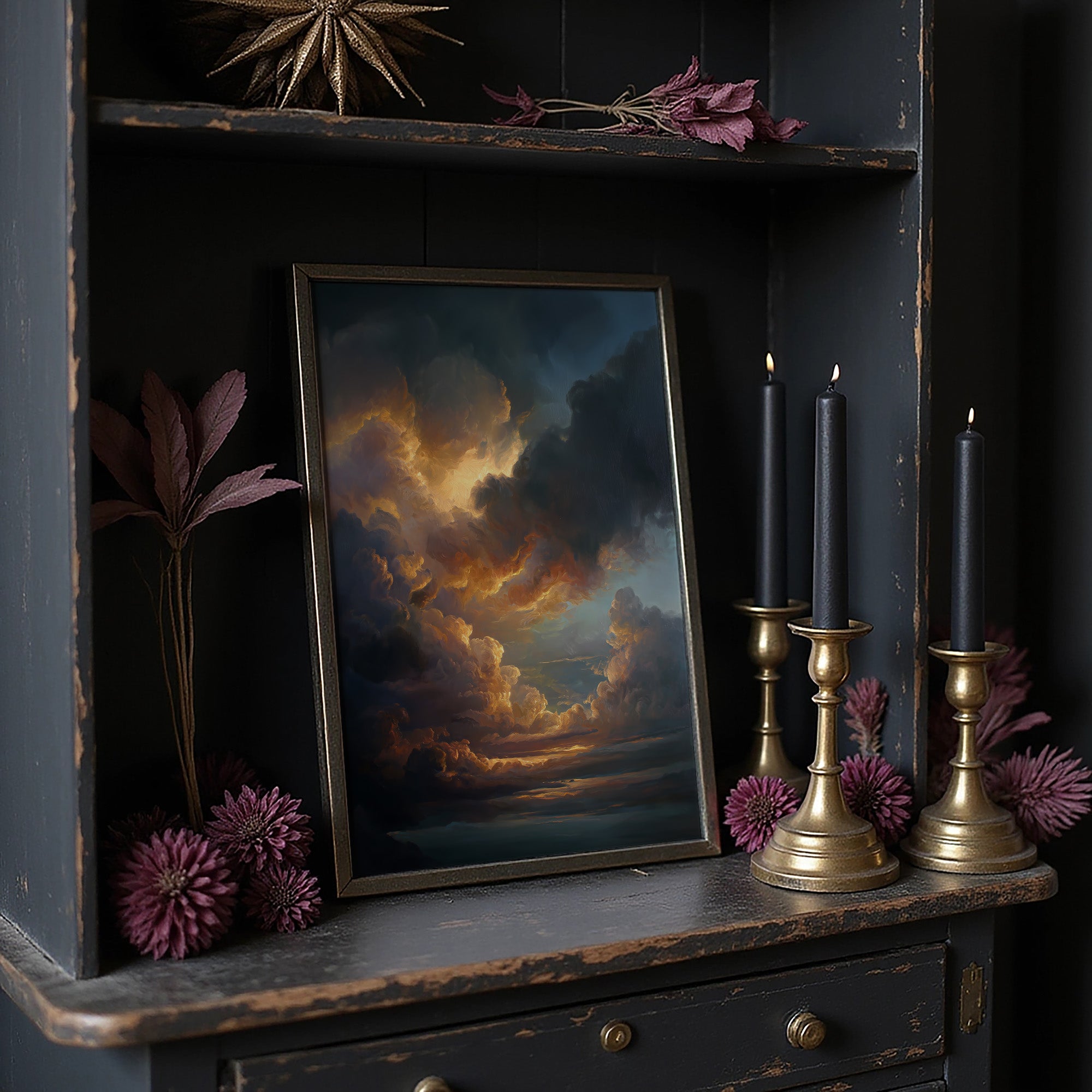 Copper Skies Hold Heaven's Fire