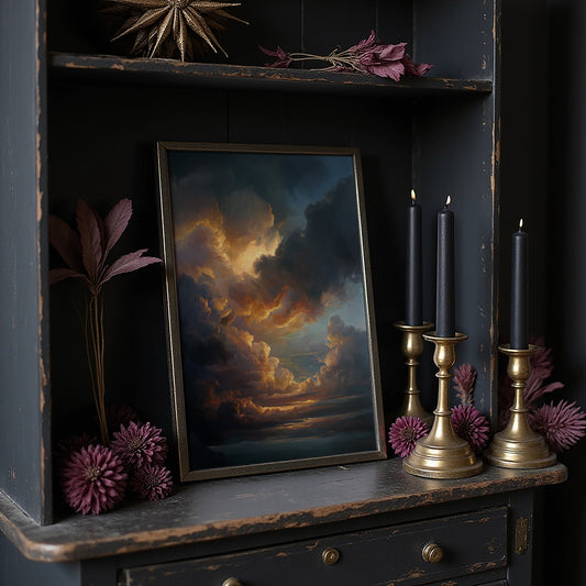 Copper Skies Hold Heaven's Fire