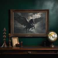 Midnight Stallion Breaks The Sky