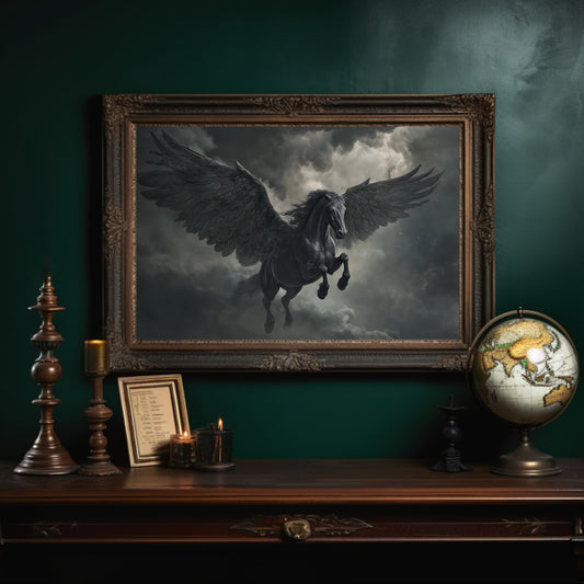 Midnight Stallion Breaks The Sky