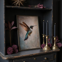 Copper Wings Meet Turquoise Sky