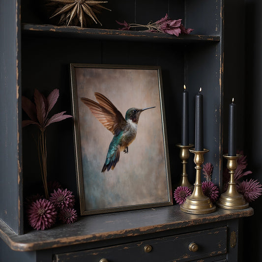 Copper Wings Meet Turquoise Sky