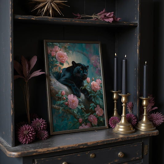 Midnight Among Pink Blossoms