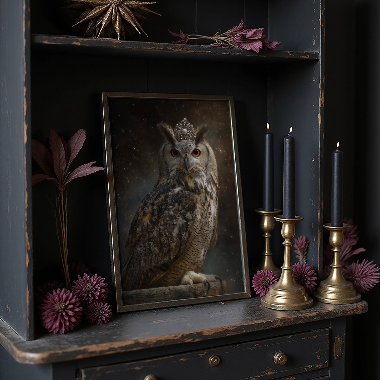 Nocturnal Sovereign Wears Starlight