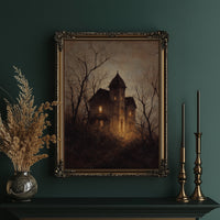 Amber Windows Pierce Autumn Fog